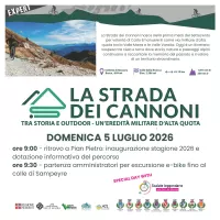 Inaugura la Strada dei Cannoni